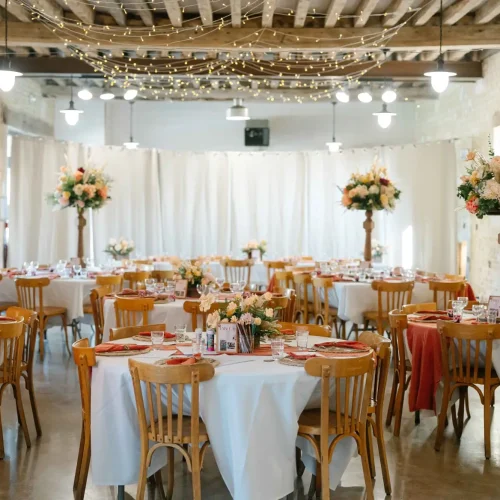 Organisez votre mariage, réception privée ou événement professionnel à La Grange, salle de réception à Varaville près de Cabourg, avec hébergements et restauration sur place.